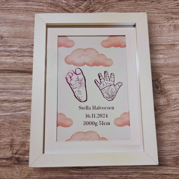 Newborn Memories Foil Art (13x18 cm)