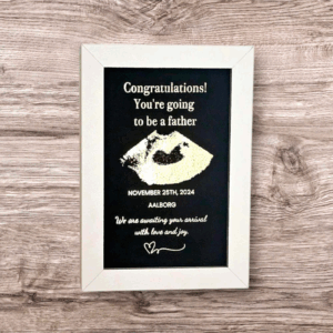 10x15cm Personalized Pregnancy Announcement Gift