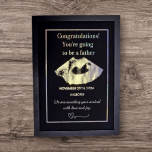 21x30cm Personalized Pregnancy Announcement Gift