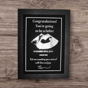 13x18cm Personalized Pregnancy Announcement Gift